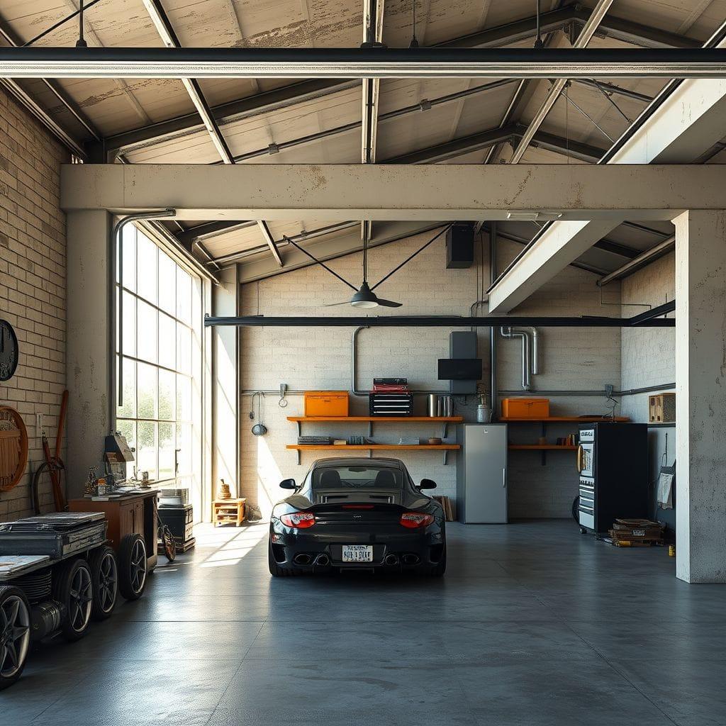 Industrial Garage design example 4