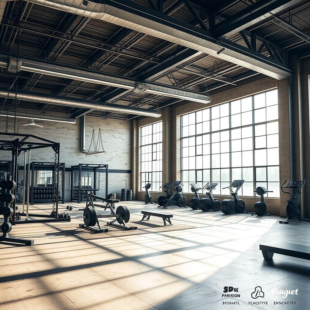 Industrial Gym design example 3