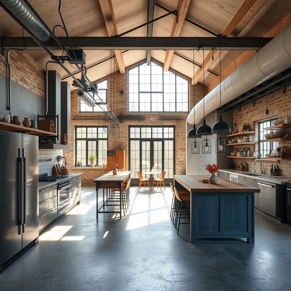 Industrial Kitchen design example 1