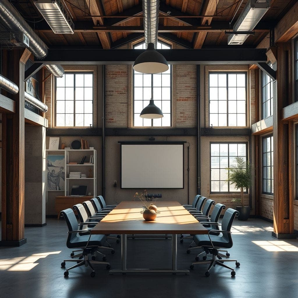 Industrial Meeting Room design example 2