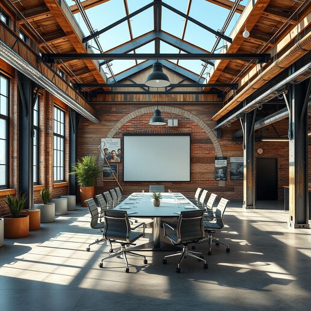 Industrial Meeting Room design example 3