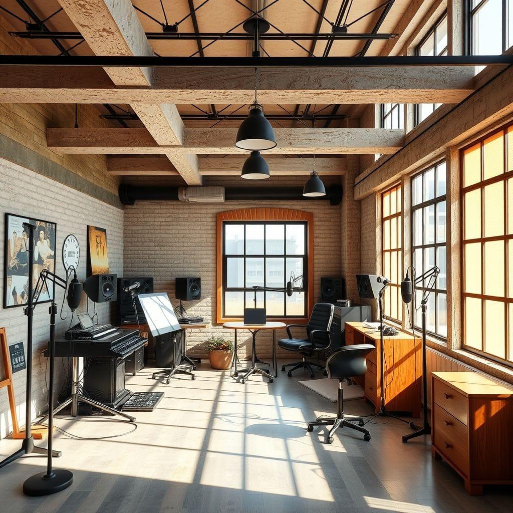 Industrial Podcast Studio design example 3