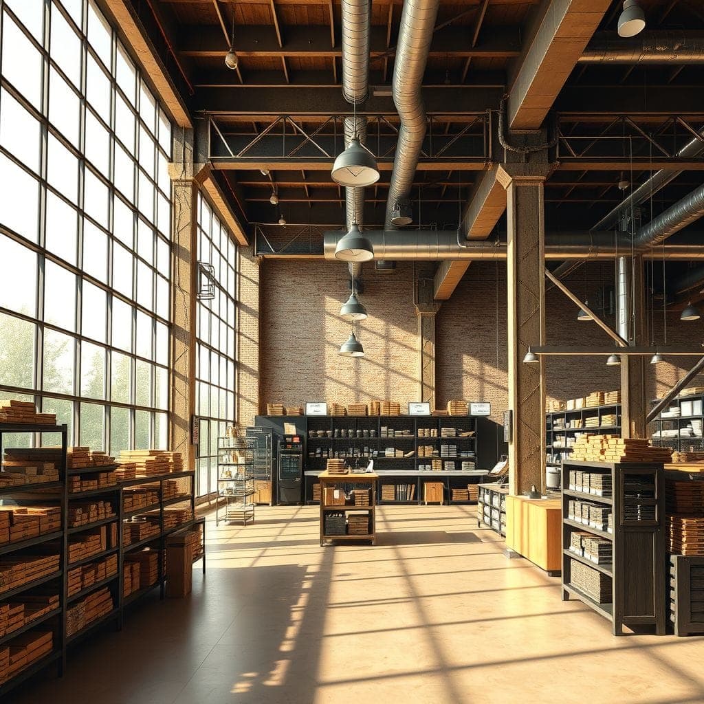 Industrial Store design example 1
