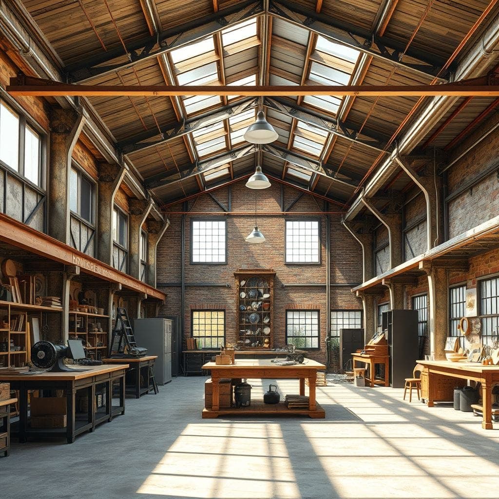 Industrial Workshop design example 1