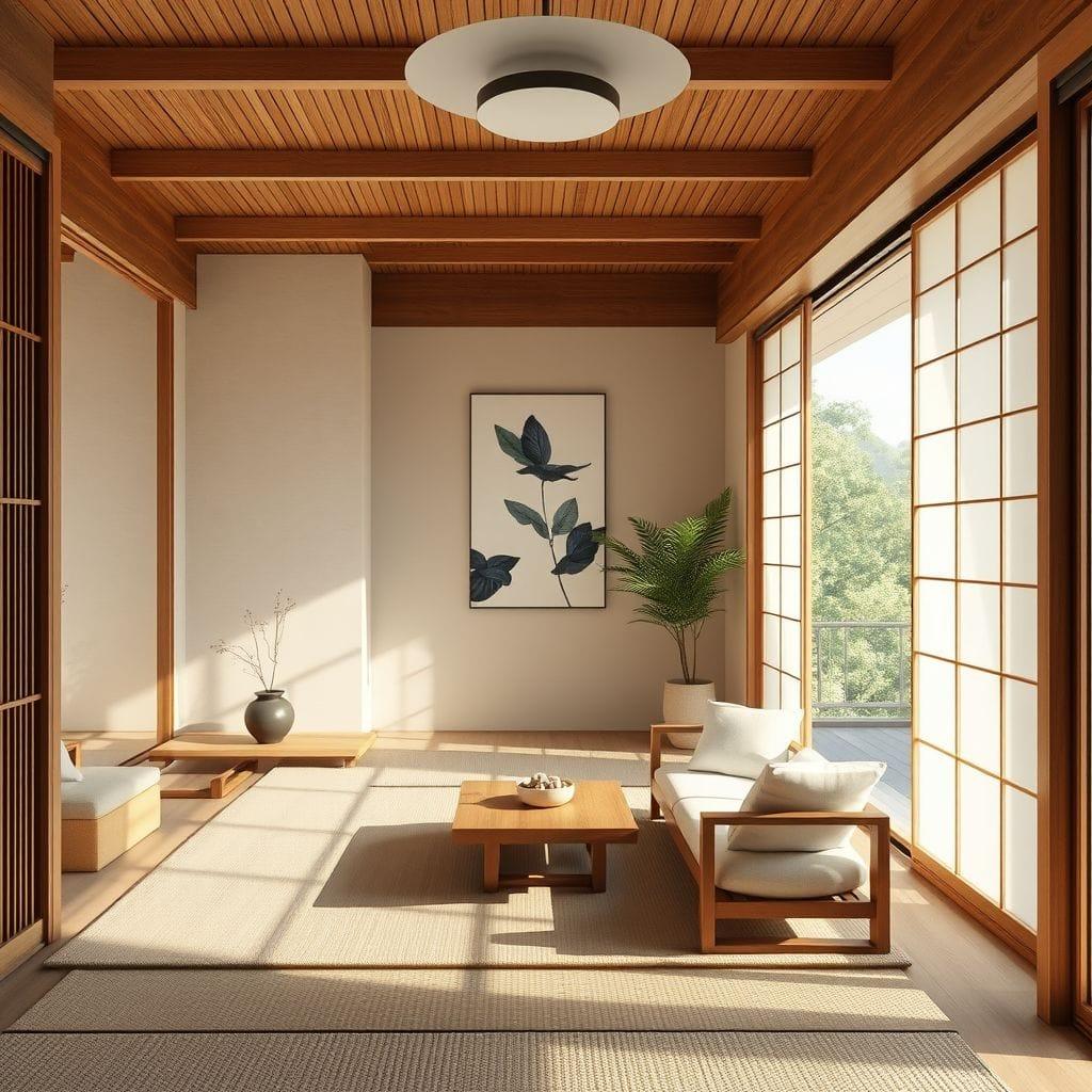 Japandi  design example 1