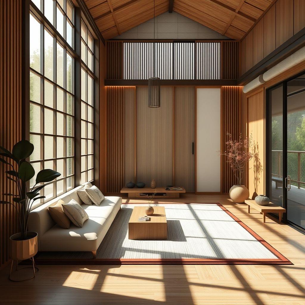 Japandi Drop Zone design example 1