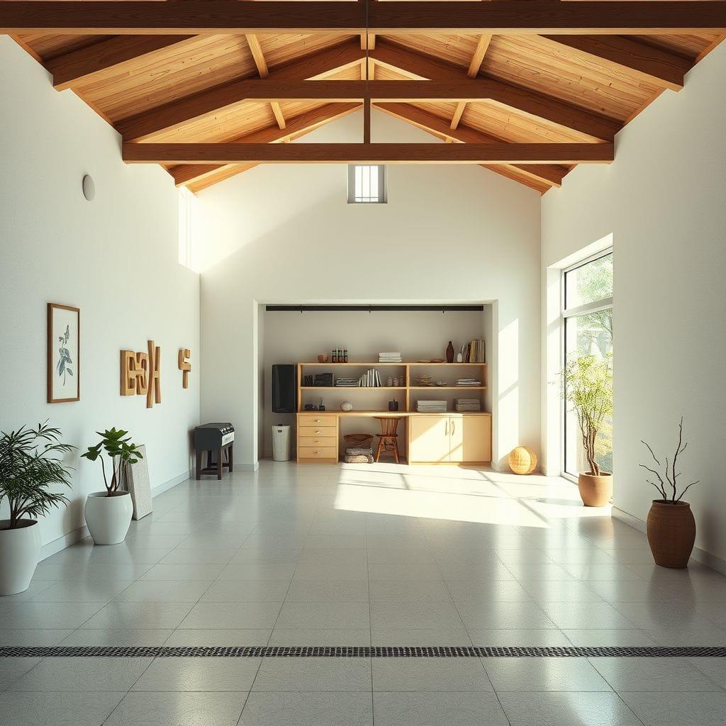 Japandi Garage design example 4