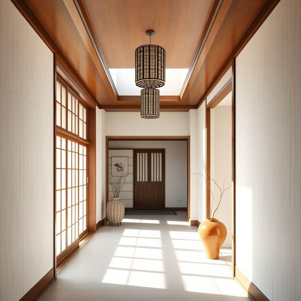 Japandi Hallway design example 1