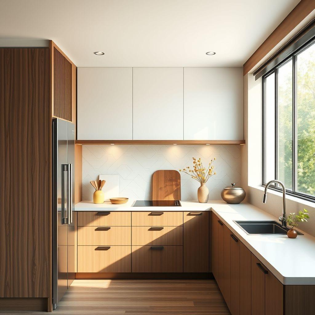 Japandi Kitchen design example 2