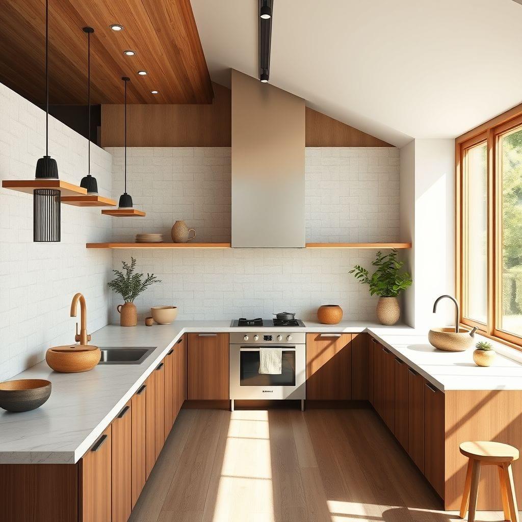 Japandi Kitchen design example 3