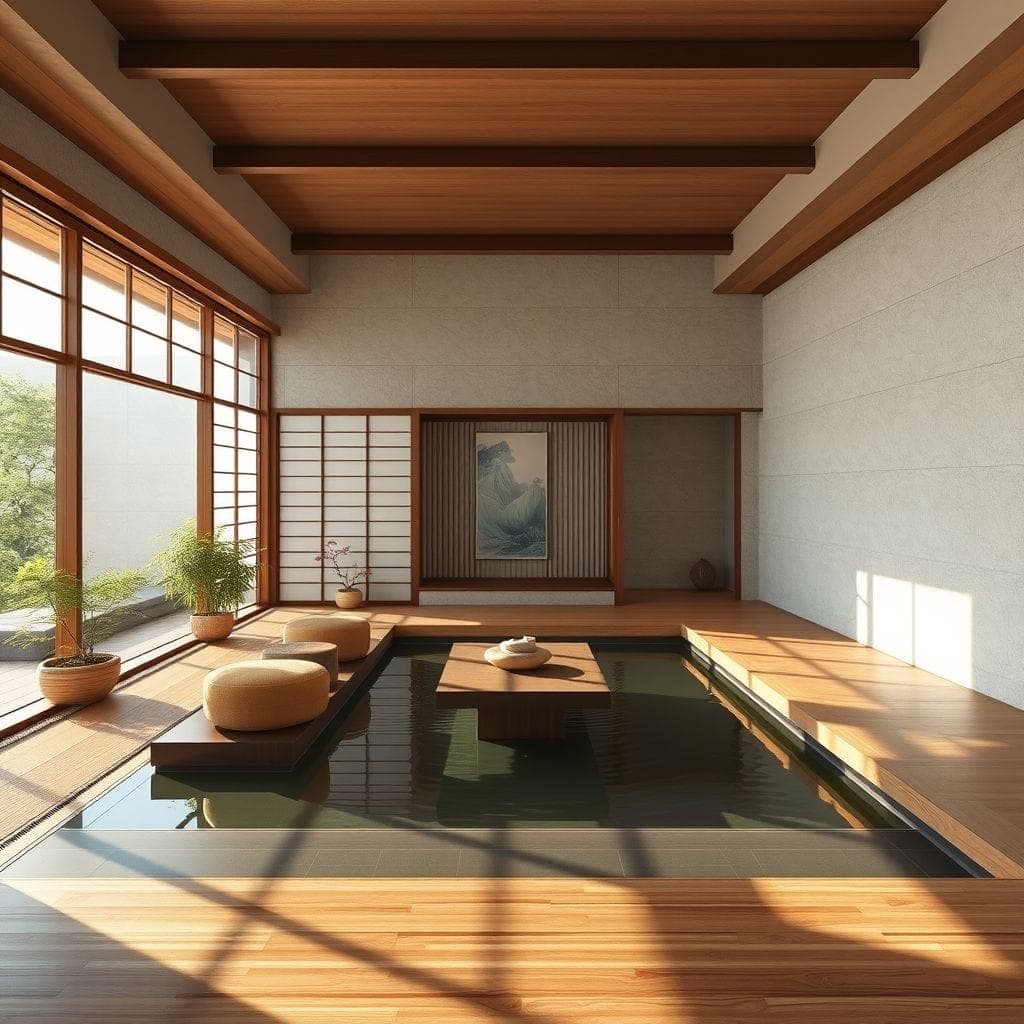 Japandi Onsen design example 4