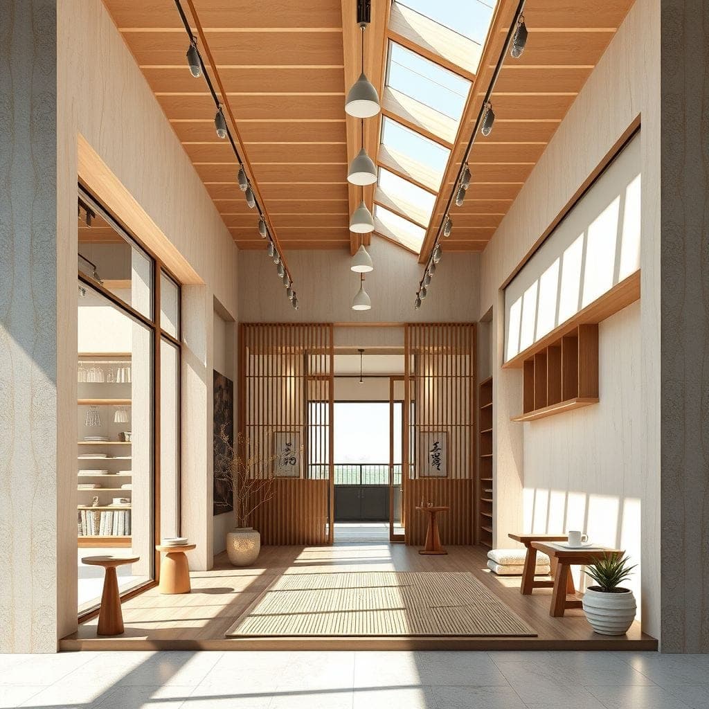 Japandi Store design example 1