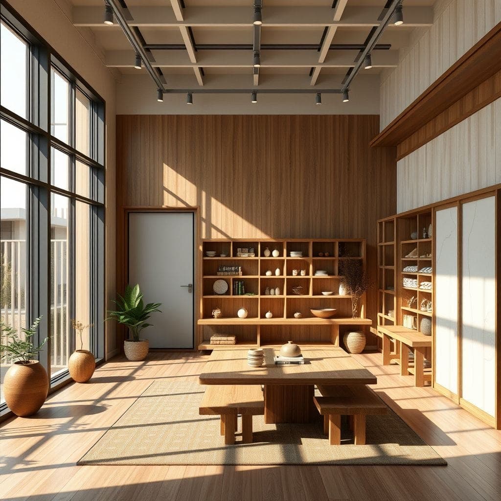 Japandi Store design example 2