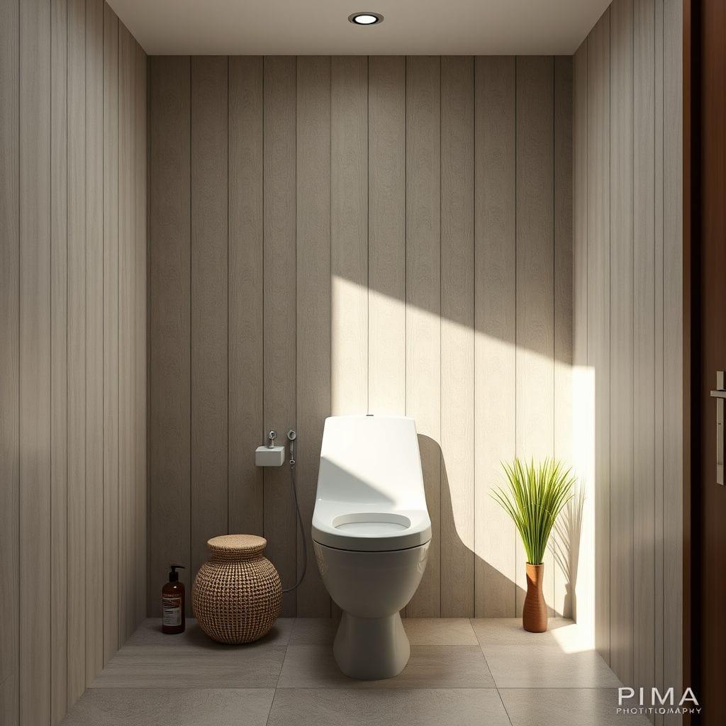 Japandi Toilet design example 2