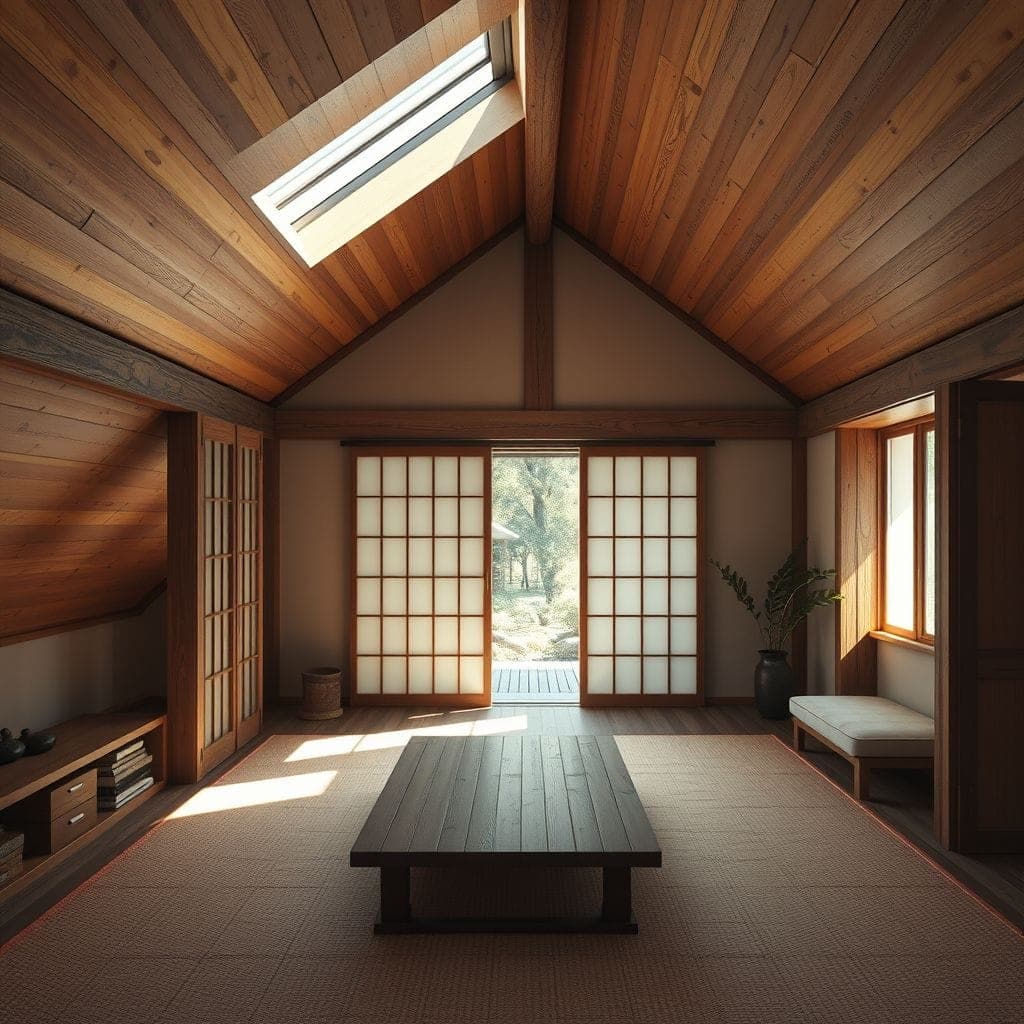 Japanese Design Attic design example 2