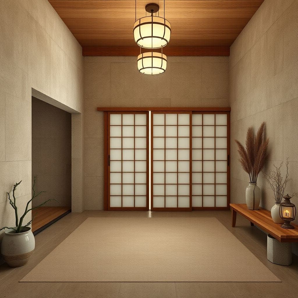 Japanese Design Basement design example 2