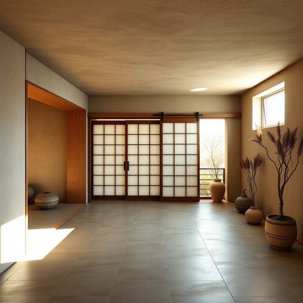 Japanese Design Basement design example 3