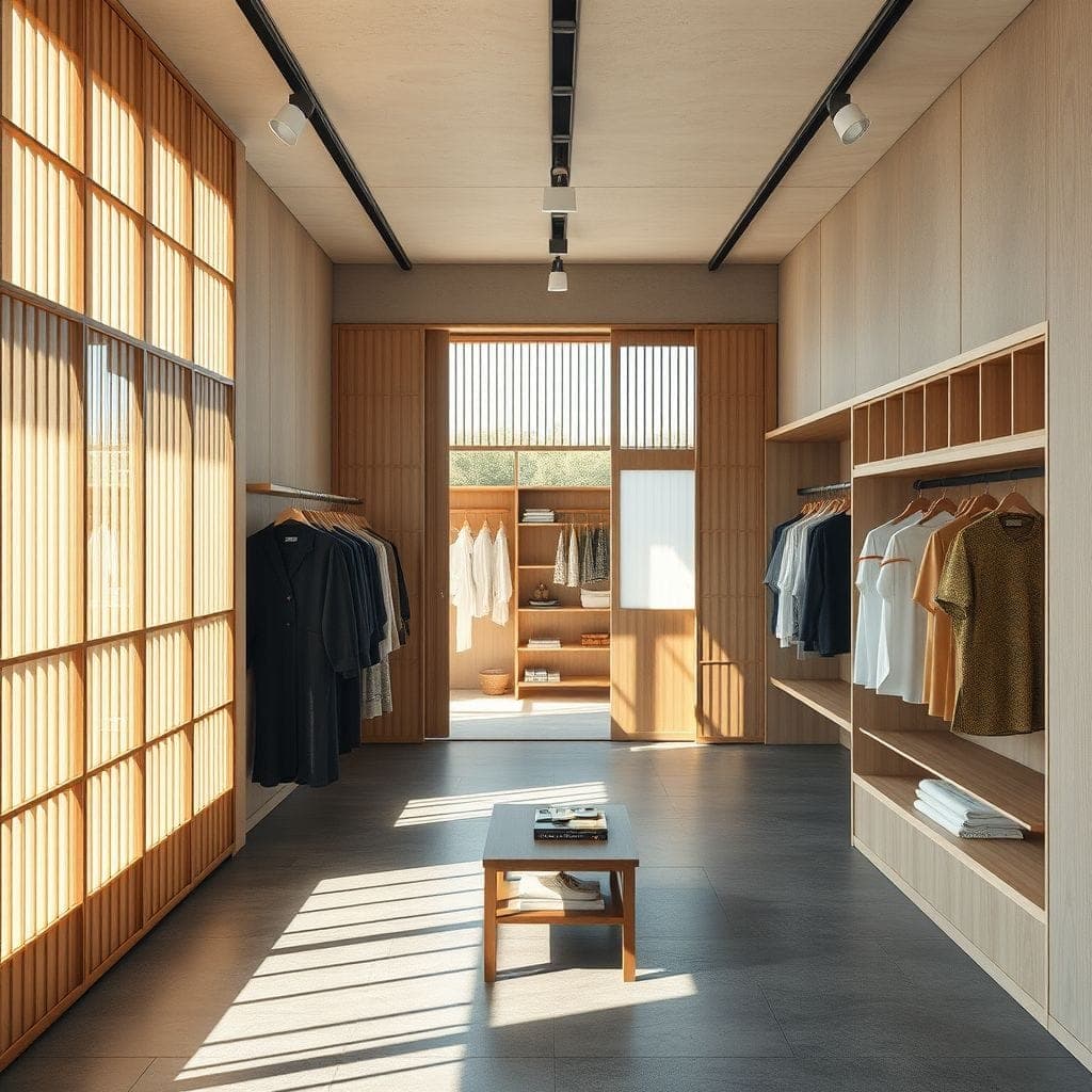 Japanese Design Clothing Store design example 2