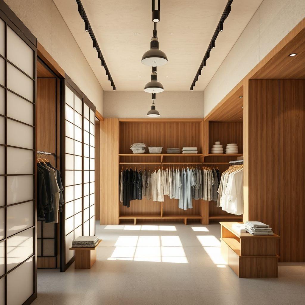 Japanese Design Clothing Store design example 3