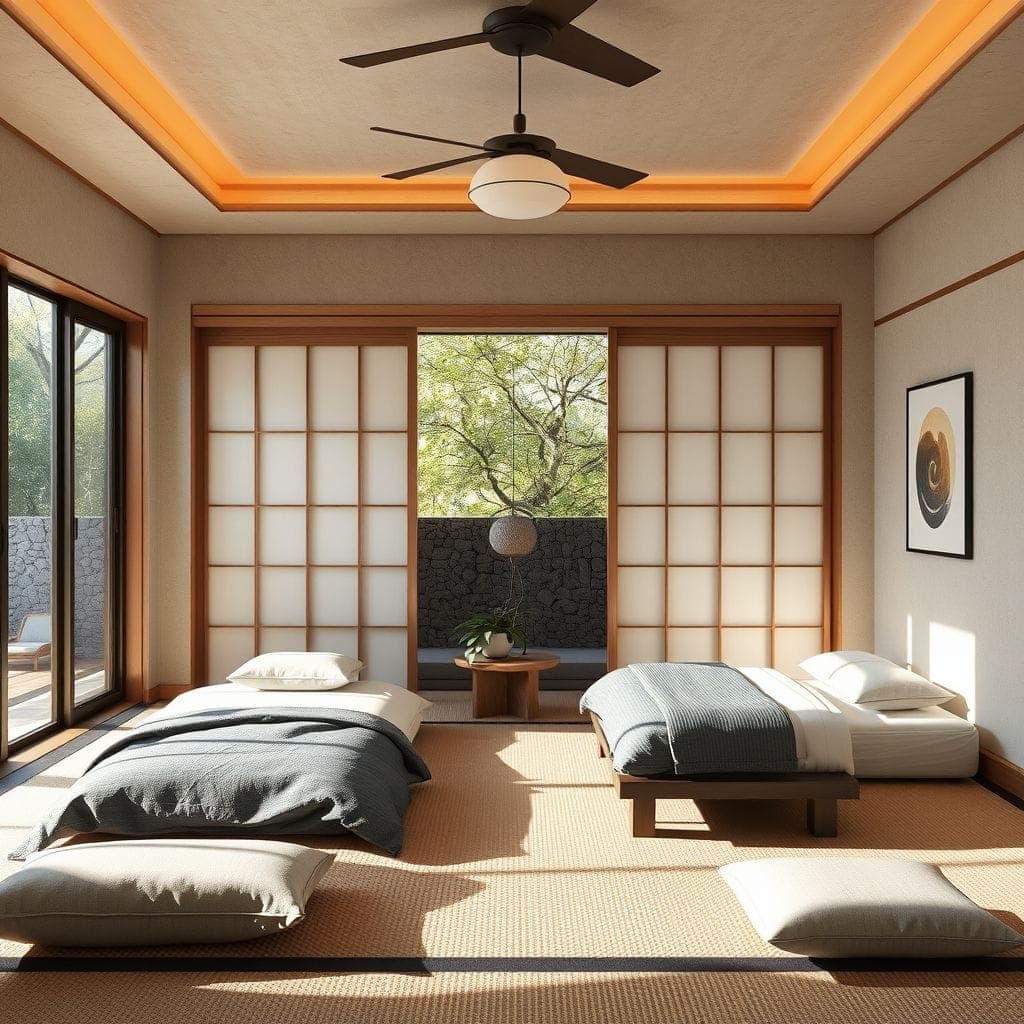 Japanese Design Guest Room design example 2