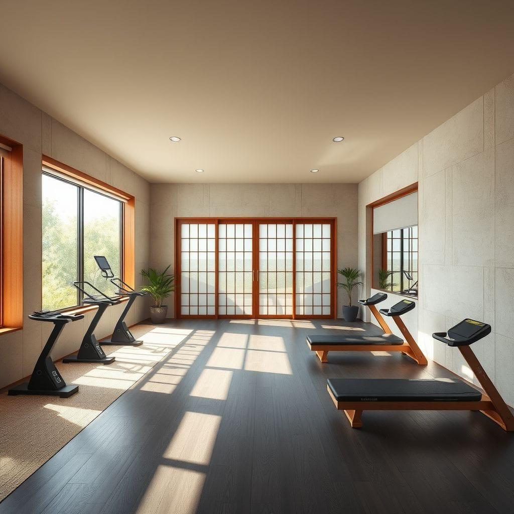 Japanese Design Gym design example 2