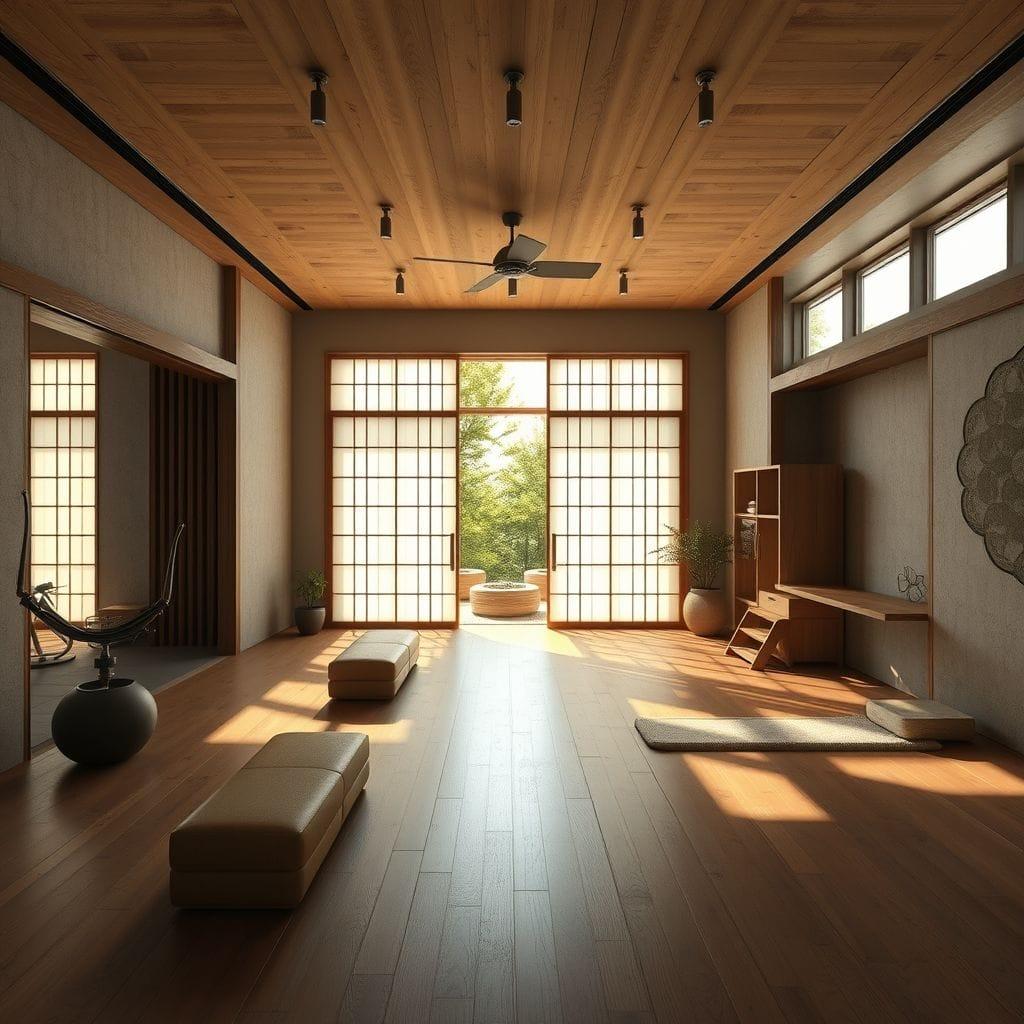 Japanese Design Gym design example 4