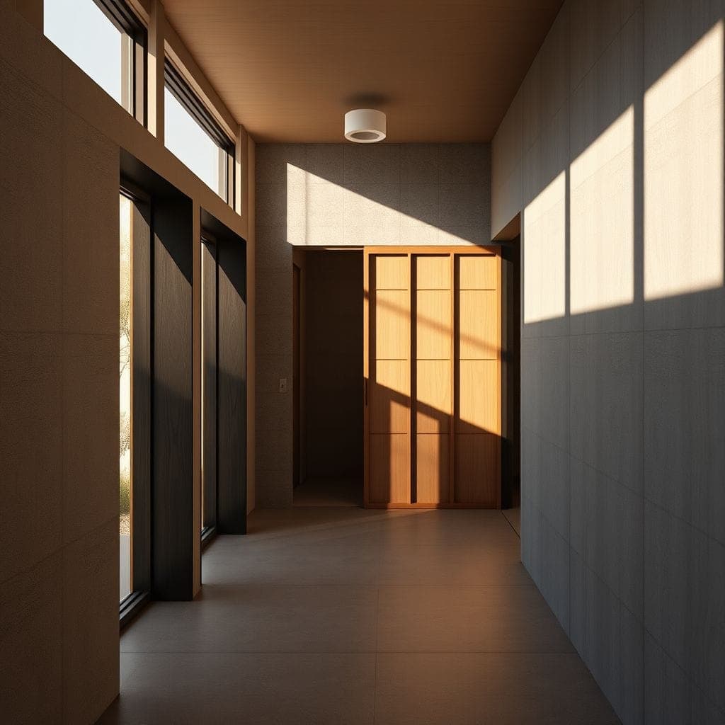 Japanese Design Hallway design example 1