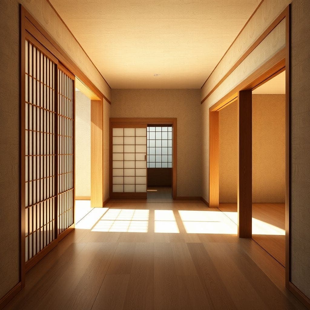 Japanese Design Hallway design example 3