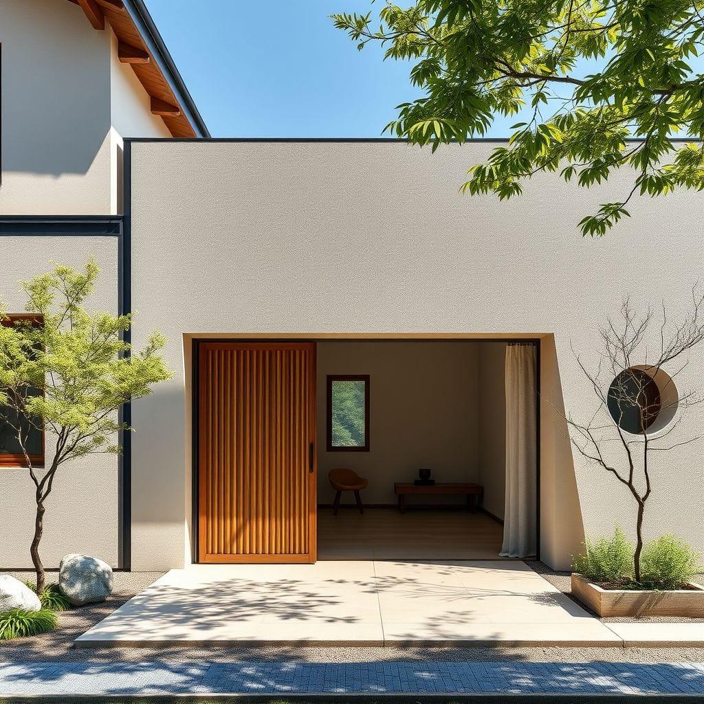 Japanese Design House Exterior design example 2