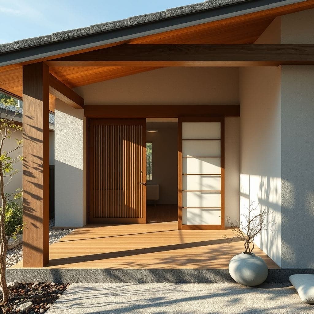 Japanese Design House Exterior design example 4