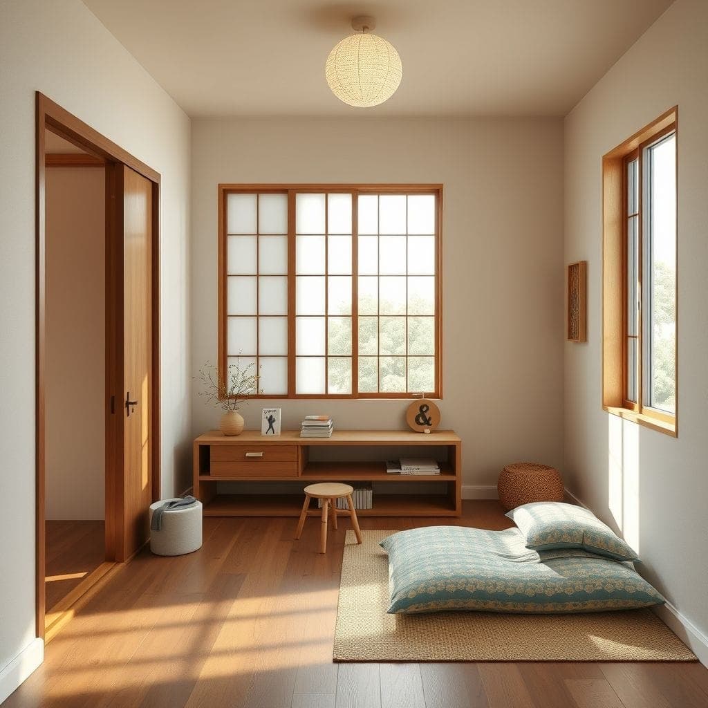 Japanese Design Kids Room design example 1