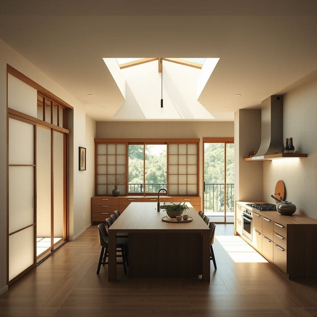 Japanese Design Kitchen design example 2