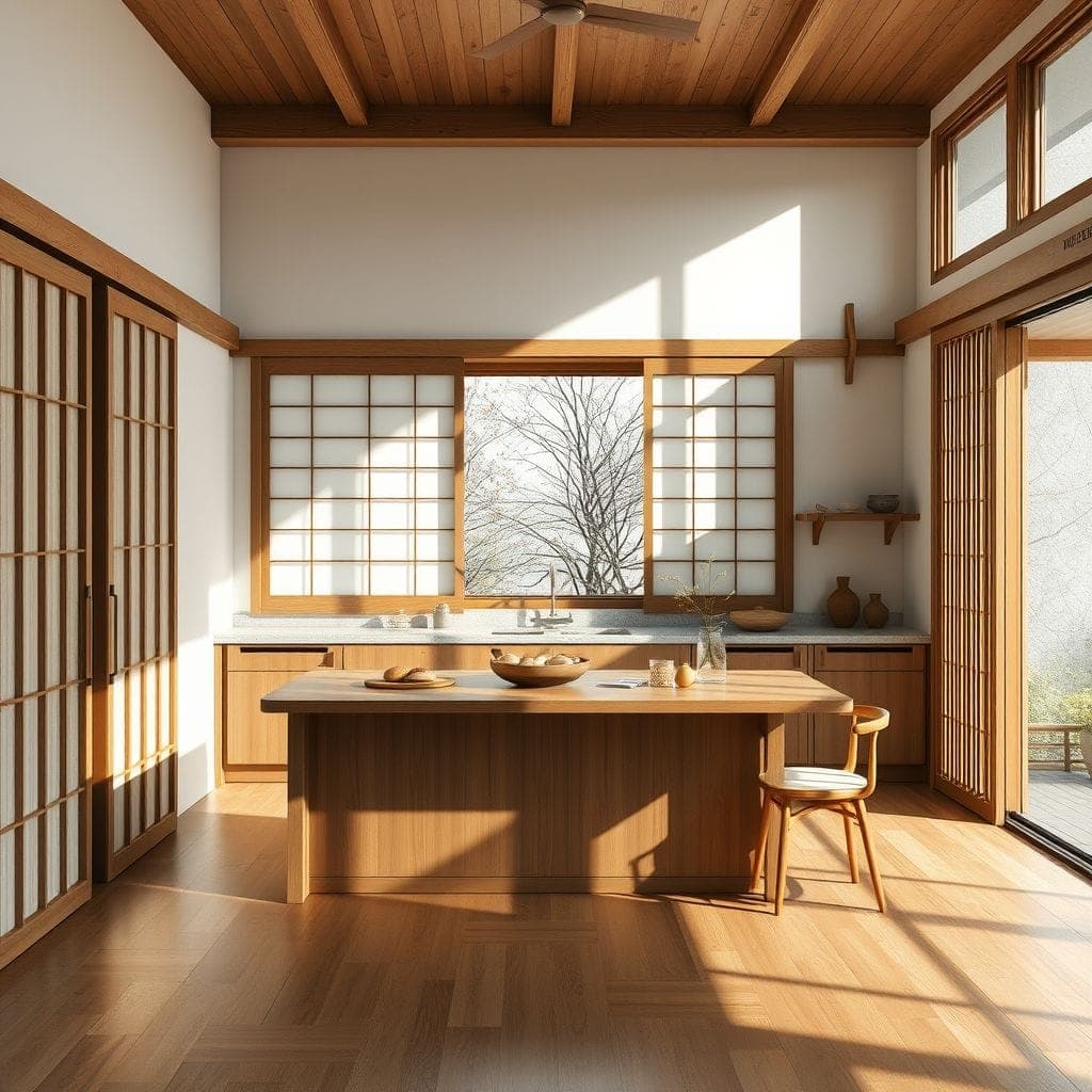 Japanese Design Kitchen design example 3