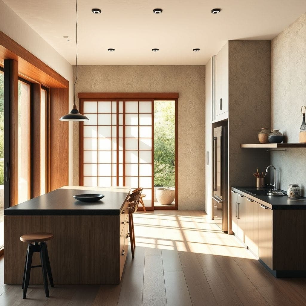 Japanese Design Kitchen design example 4
