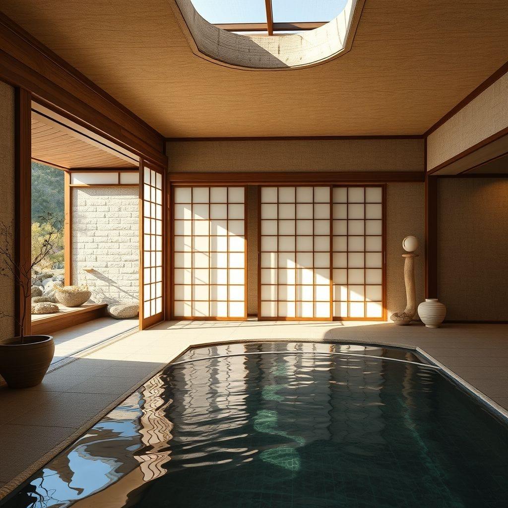 Japanese Design Onsen design example 1