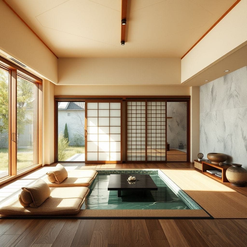 Japanese Design Onsen design example 4