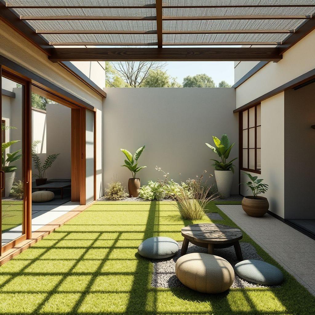 Japanese Design Outdoor Garden design example 3