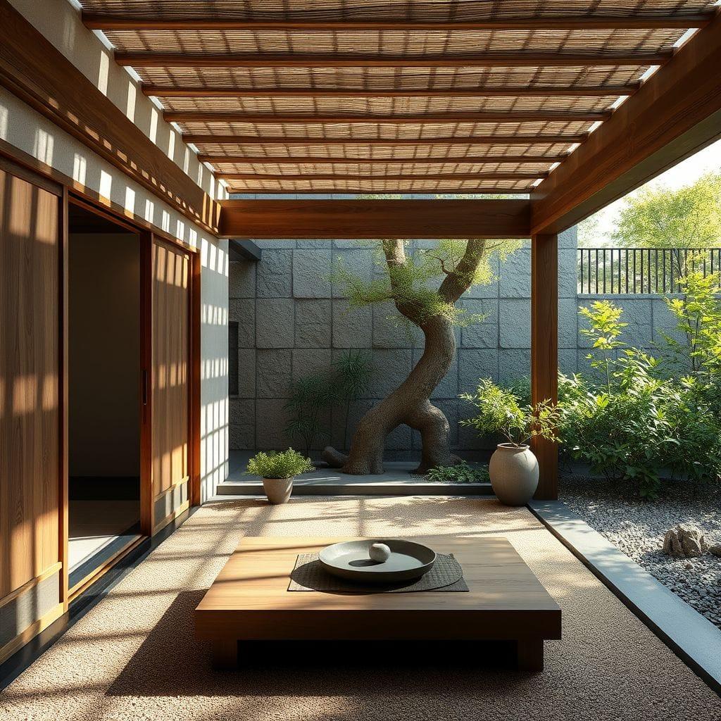 Japanese Design Outdoor Garden design example 4