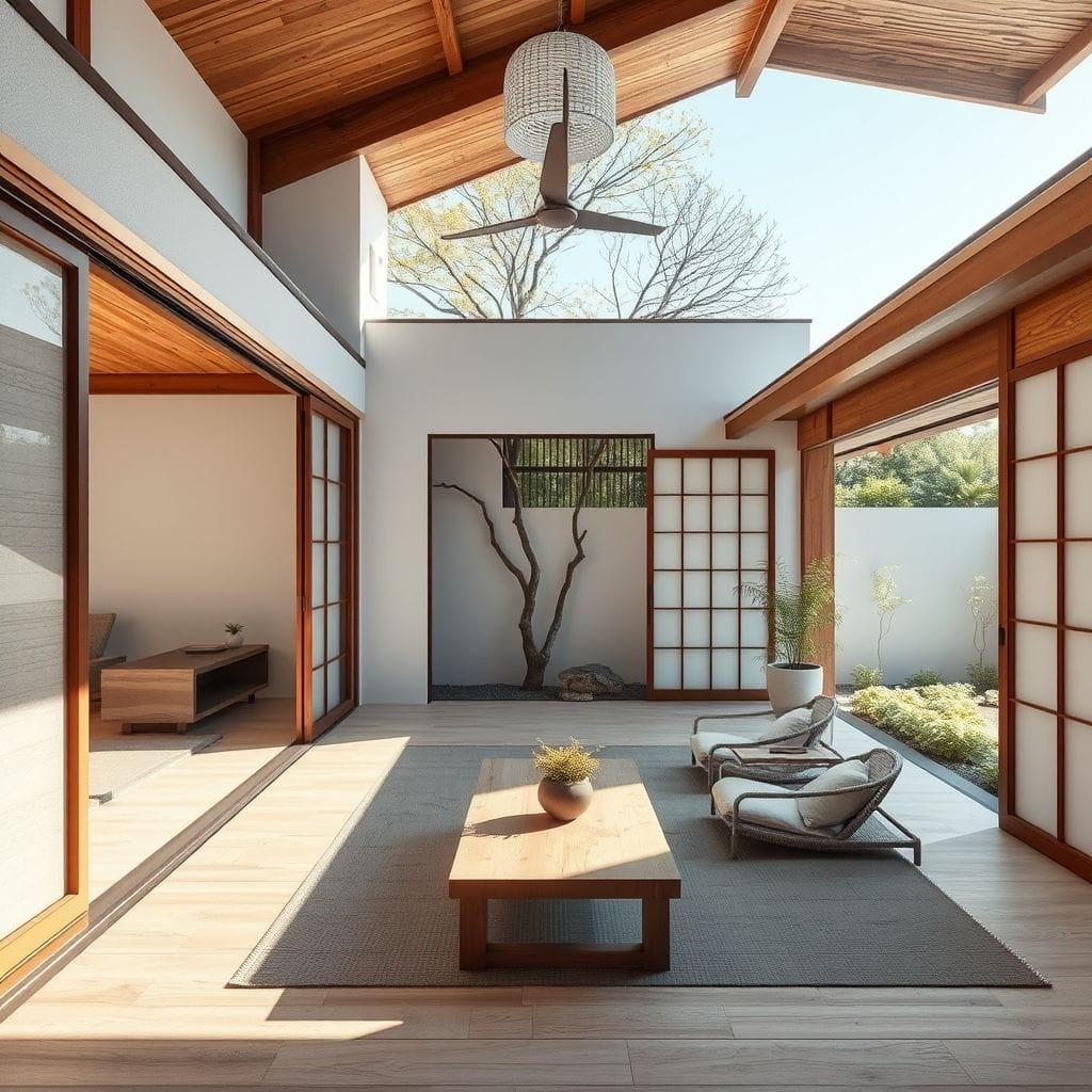 Japanese Design Outdoor Patio design example 2