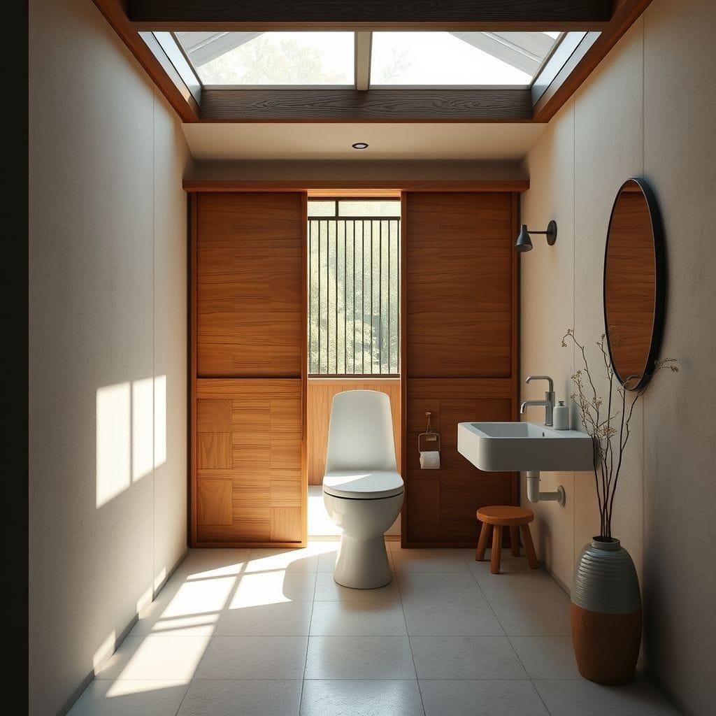 Japanese Design Toilet design example 4