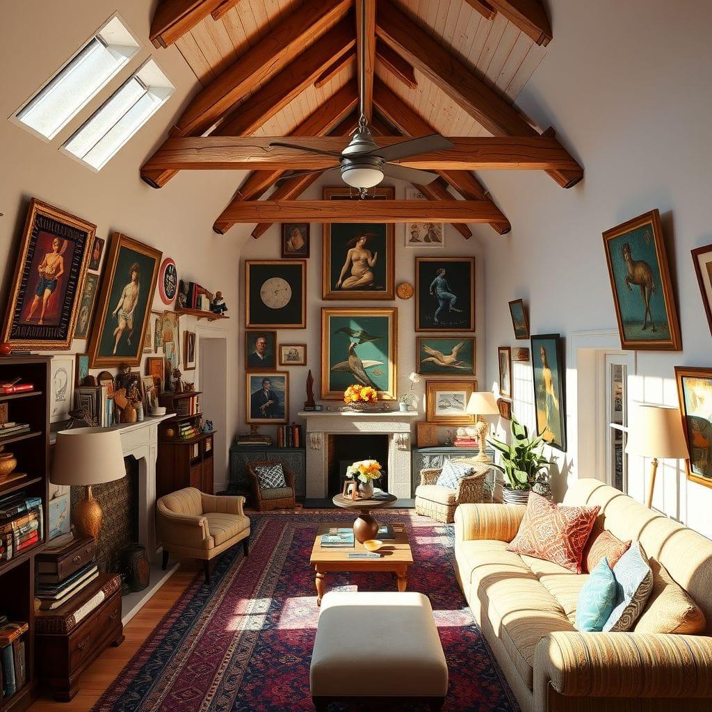 Maximalist Attic design example 2
