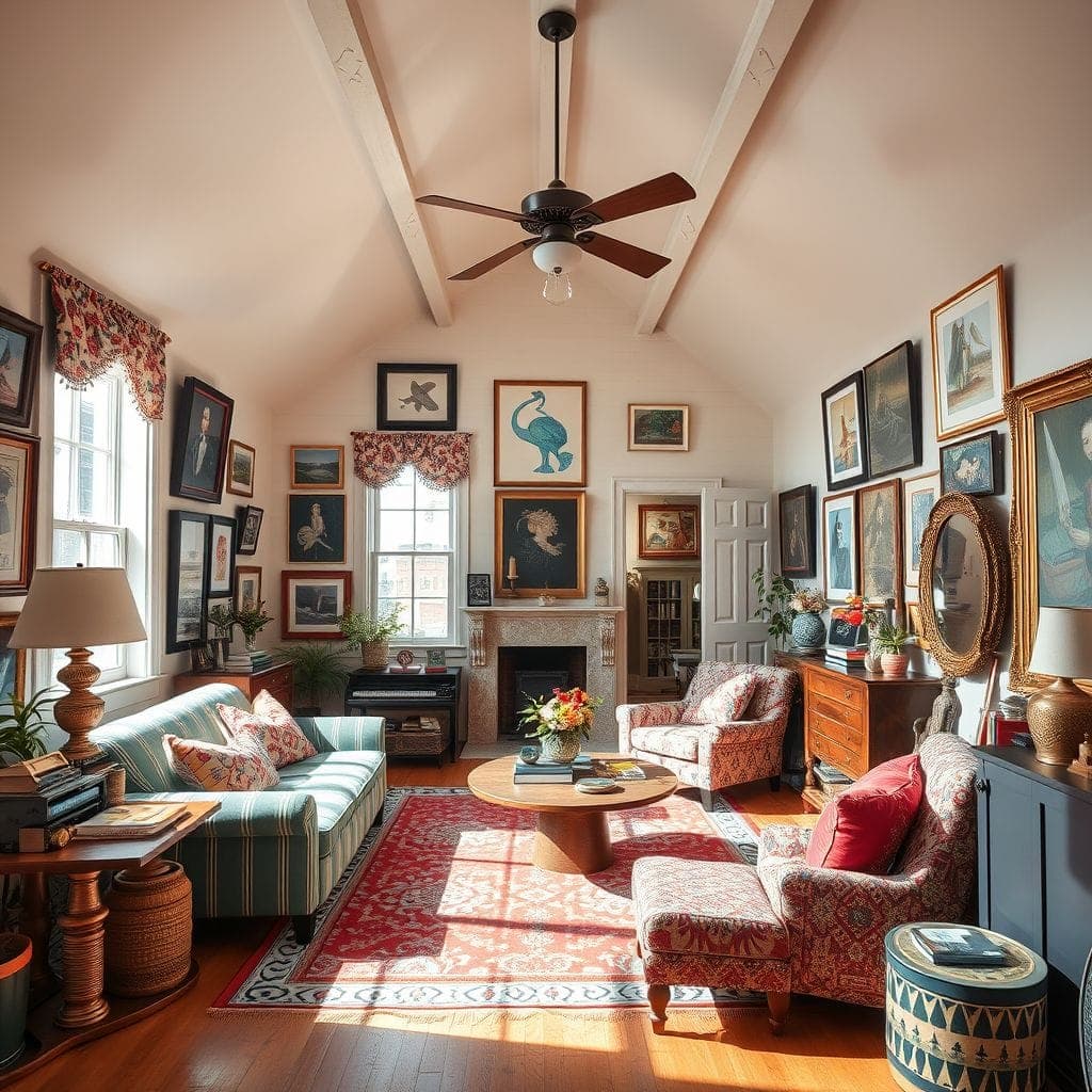 Maximalist Attic design example 4