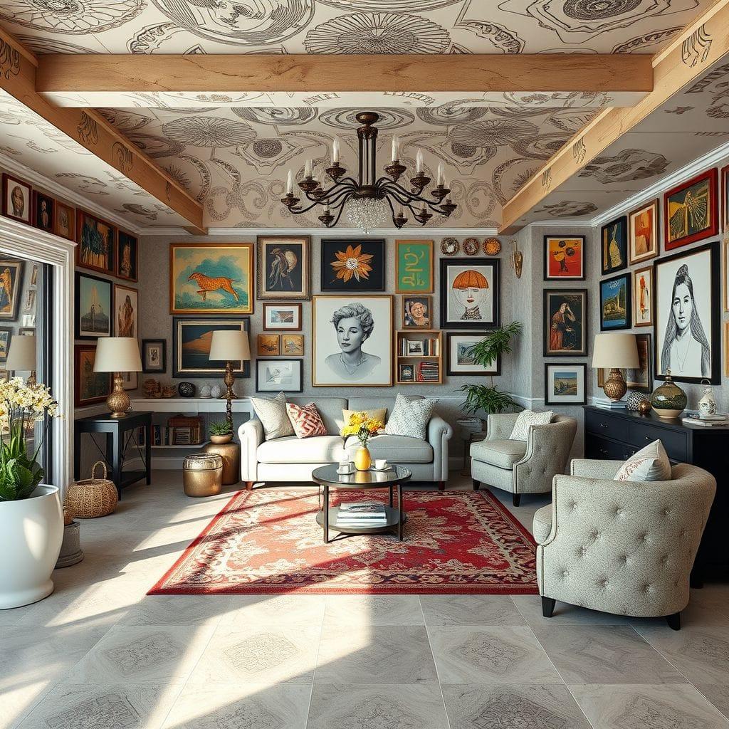 Maximalist Basement design example 3