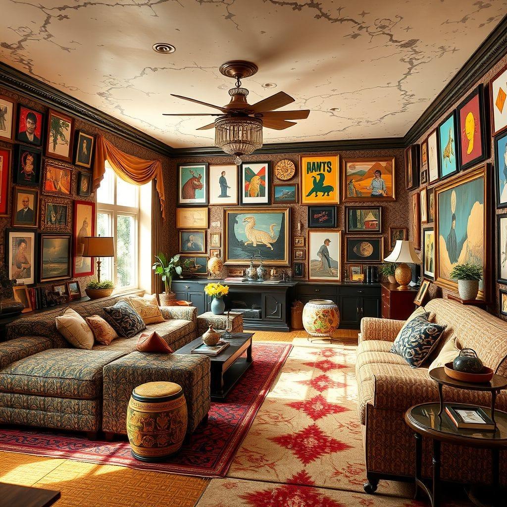 Maximalist Basement design example 4