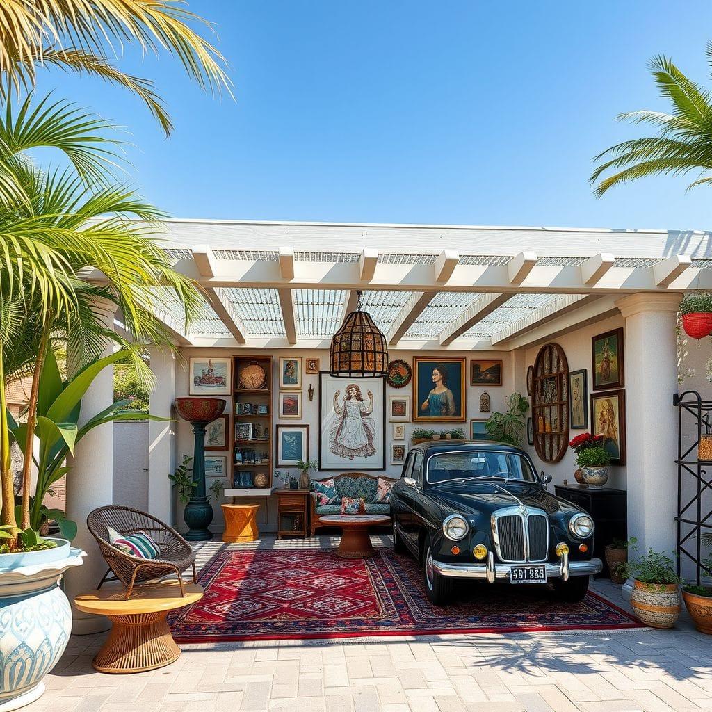 Maximalist Carport design example 3