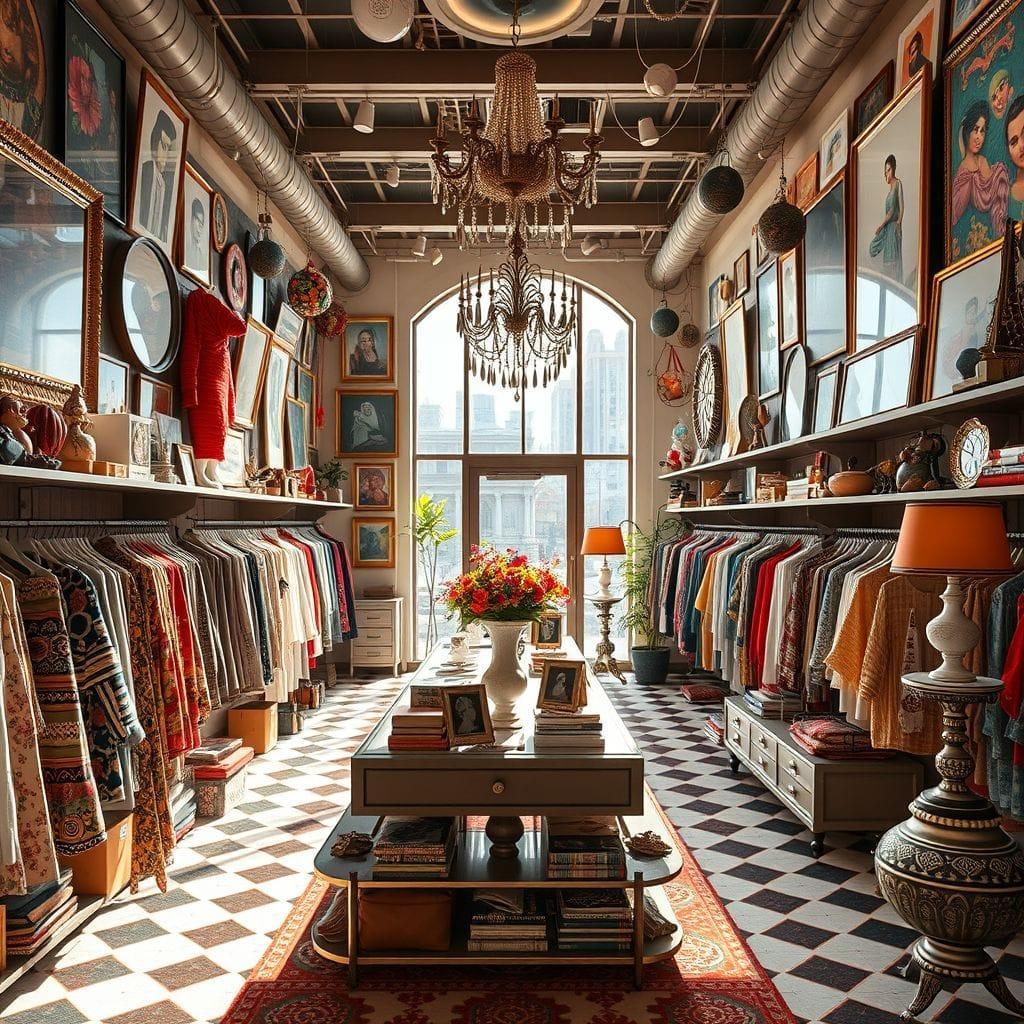 Maximalist Clothing Store design example 1