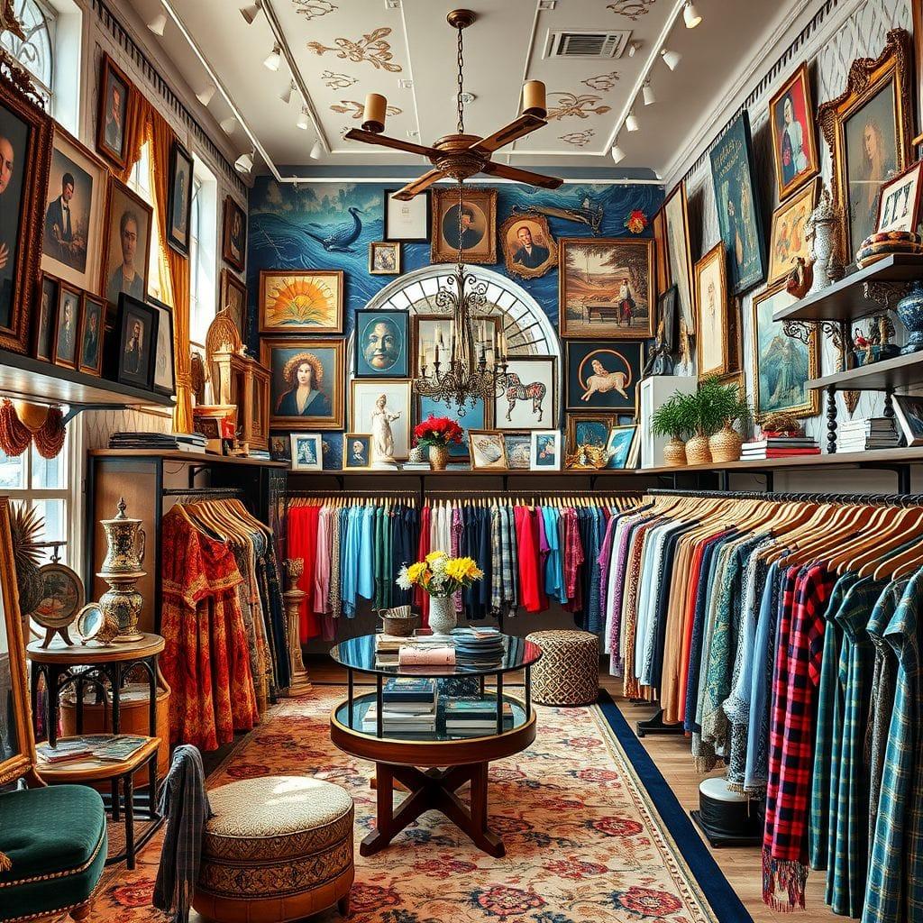 Maximalist Clothing Store design example 4