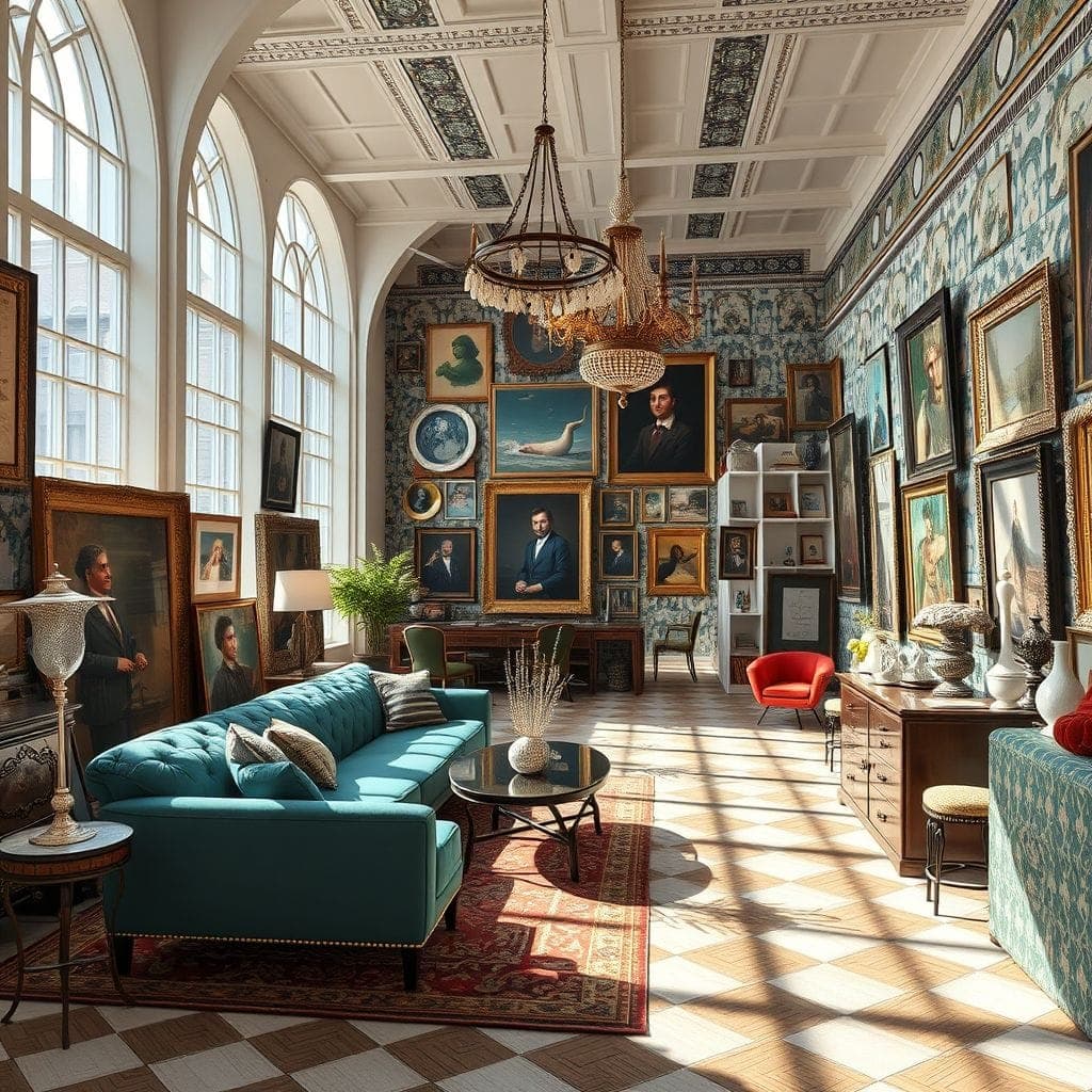 Maximalist Exhibition Space design example 1