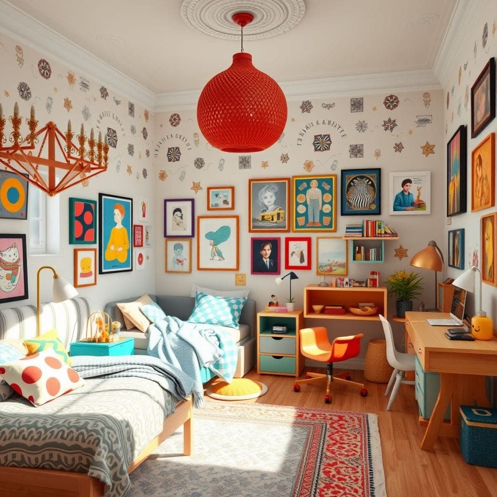 Maximalist Kids Room design example 3