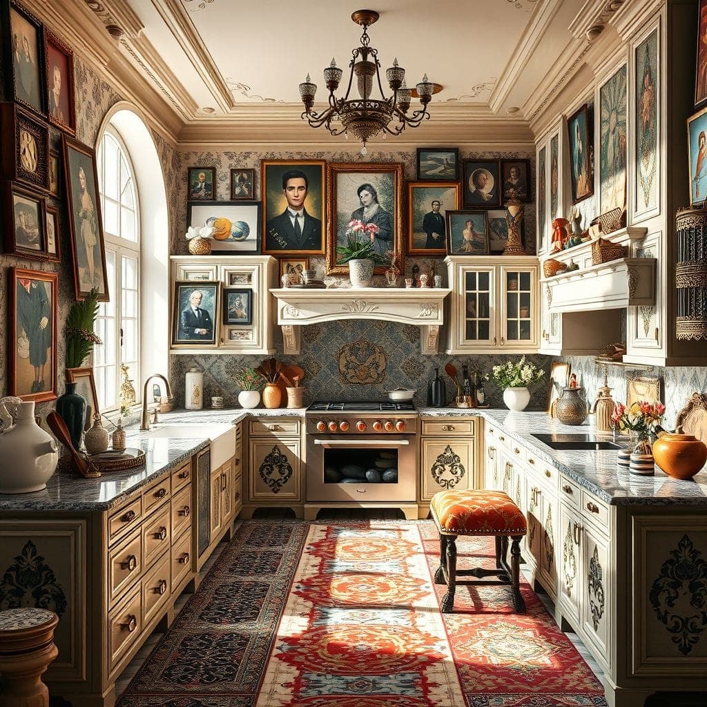 Maximalist Kitchen design example 4